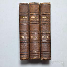 Libro Antico 1852 Storia di Cento Anni (1750-1850)