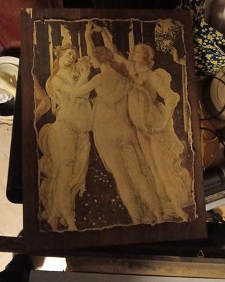 quadro riproduzione botticelli 