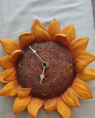 Orologio da parete in pietra Girasole