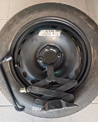 Kit ruotino di scorta r15 panda CROSS 500 Abarth 