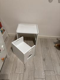 Set tavolo e sedia Montessori