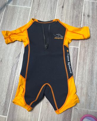 Muta bimbo manica corta unisex Stingray taglia 2
