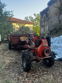 Motoagricola 14cv lombardini più fresa