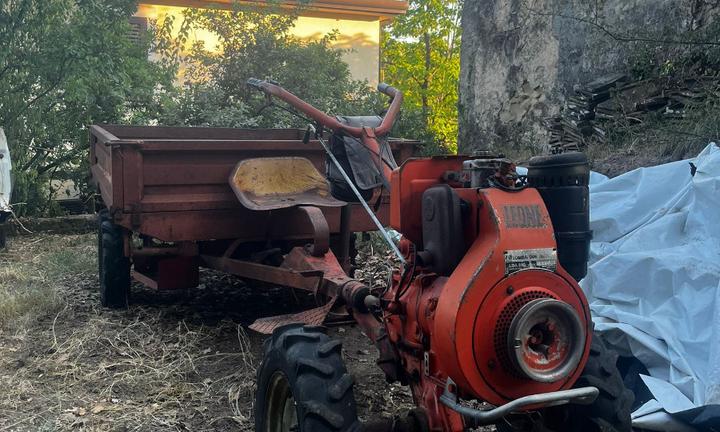 Motoagricola 14cv lombardini più fresa