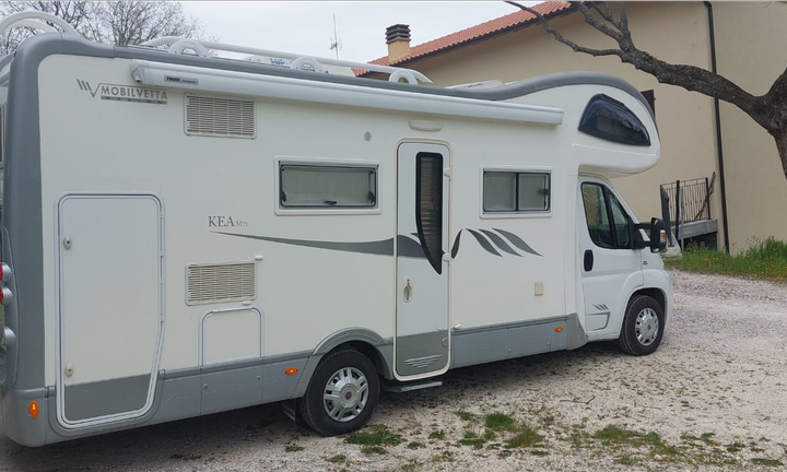 Mobilvetta kEA M71 km 22700 su Ducato