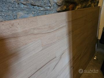 tavola in legno lamellare di faggio 3 cm spessore