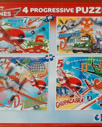 Puzzle Disney Planes 4 in 1
