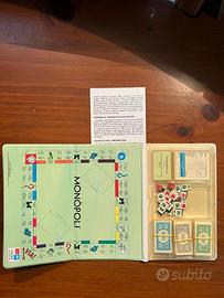 MONOPOLI POCKET da Viaggio - Vintage Anni '80