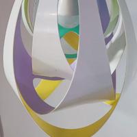 Lampadario a sospensione SLAMP Goccia opal