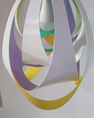 Lampadario a sospensione SLAMP Goccia opal