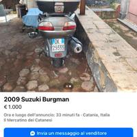 Suzuki Burgman 650 con ABS del 2009