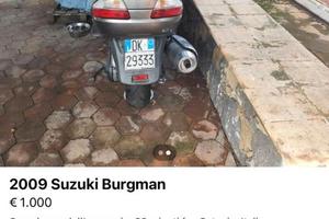 Suzuki Burgman 650 con ABS del 2009