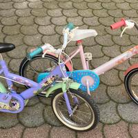 Bici da bambina 14” e 16”