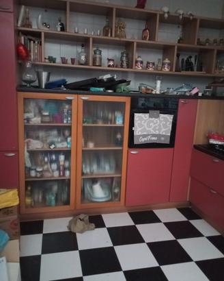 cucina e camera da letto