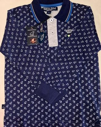 Polo bambino North Pole 6 anni manica lunga 