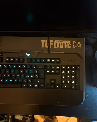 Tastiera gaming asus tuf k5+mouse razer viper mini