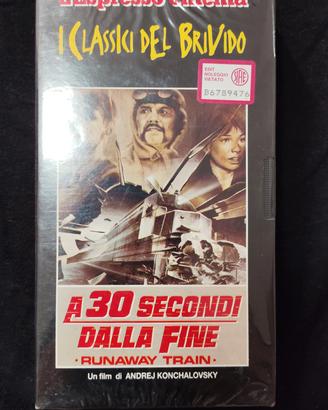 VHS A 30 Secondi Dalla Fine (Runaway Train)