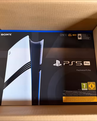 sony PS5 Pro Nuova Sigillata