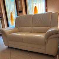 Divano 2 posti Chateau d’Ax in  pelle