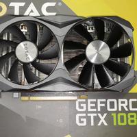 ZOTAC NVIDIA GTX1080TI - 2 VENTOLE RARA