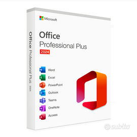 Microsoft Office 2024 Professional Plus – Licenza