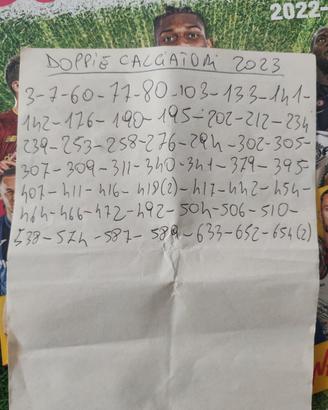 Calciatori panini 2022-2023