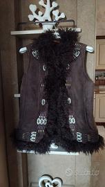 GILET DONNA IN AUTENTICA PELLE BRAND TORY BURCH