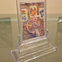 Espositore magnetico trasparente 35pt per carte TC