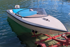 Motoscafo 4 posti 20hp evinrude