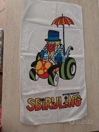 Asciugamano Sbirulino Bruno Bozzetto da collezione
