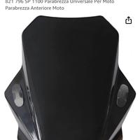 Cupolino parabrezza hypermotard/ moto univerale