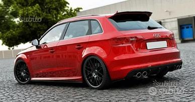 SPOILER CANTONALI AUDI A3 8V SPORTBACK S-LINE e S3