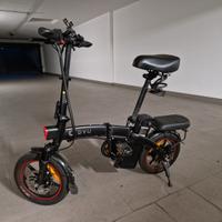 Bici bicicletta elettrica pieghevole DYU