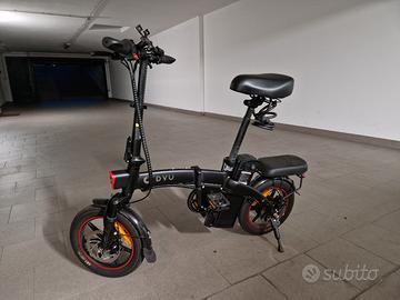 Bici bicicletta elettrica pieghevole DYU