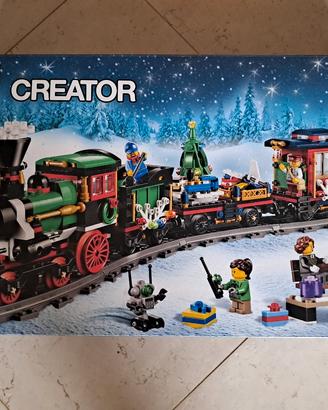 lego 10254 treno di Natale