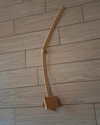 Supporto culla in legno porta giostrina universale