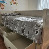 Divano letto con cassetti Ikea Hemnes