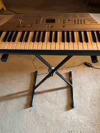 Tastiera Casio ctk230 con supporto PROEL