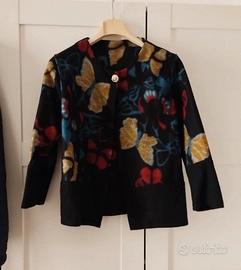 giacca in panno tg unica 