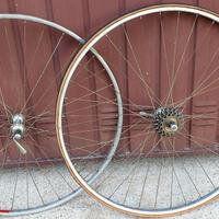 Ruote bicicletta epoca vintage