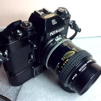 Nikon EL2 black Winder AW-1