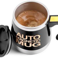 Tazza caffè elettrica acciaio inox mescola sola