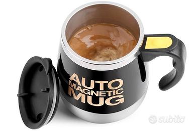 Tazza caffè elettrica acciaio inox mescola sola