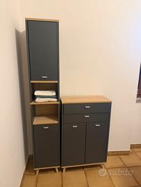 mobiletto bagno e colonna lidl