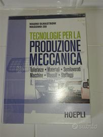 Libro di tecnologie per la produzione meccanica