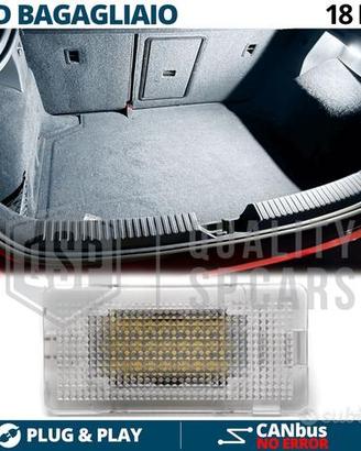 Luce LED Bagagliaio BMW Placchetta Bianco GHIACCIO