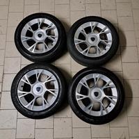 Cerchi Lega + gomme Lancia Y