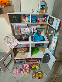 Gioco Cucina Bambini in Legno Completa di Tutto