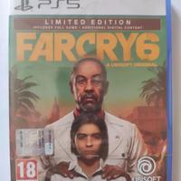 Gioco PS5: FAR CRY 6 LIMITED ED. NUOVO e SIGILLATO