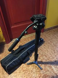 Monopiede testa fluida Benro A48FB alluminio